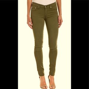 Rag & Bone olive green skinnies size 24